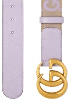 Sabuk Gucci GG Marmont Jumbo GG Beige/Lilac Order Sabuk Gucci GG Marmont Jumbo GG Beige/Lilac