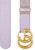 Gucci GG Marmont Jumbo GG Belt Beige/Lilac