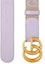 Order Gucci GG Marmont Jumbo GG Belt Beige/Lilac