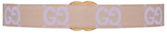 Gucci GG Marmont Jumbo GG Belt Beige/Lilac