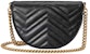 Gucci GG Marmont Matelasse Chain Mini Bag Black