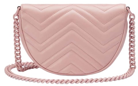 Beg Gucci GG Marmont Matelasse Rantaian Mini Merah Jambu Muda Order Beg Gucci GG Marmont Matelasse Rantaian Mini Merah Jambu Muda