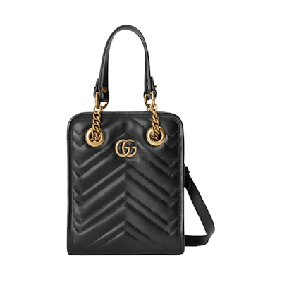 Gucci GG Marmont Matelasse Mini Bag Black