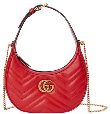 Beg Mini Gucci GG Marmont Matelasse Merah Buy Beg Mini Gucci GG Marmont Matelasse Merah