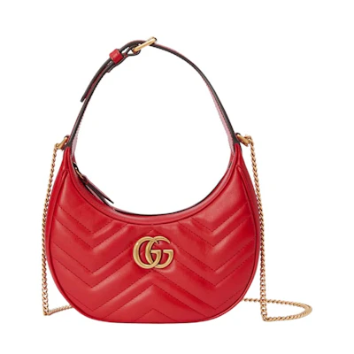 Gucci GG Marmont Matelasse Mini Bag Red