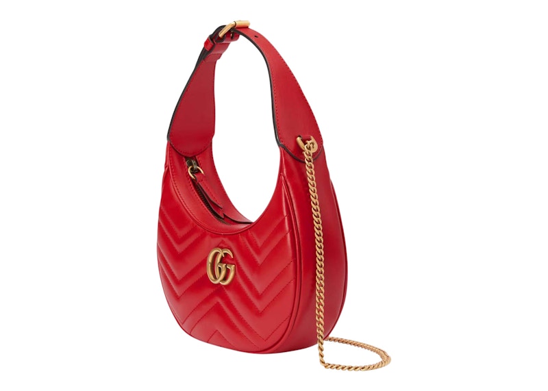 Gucci GG Marmont Matelasse Mini Bag Red 圖 2