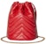 Gucci GG Marmont Matelasse Mini Bucket Bag Red