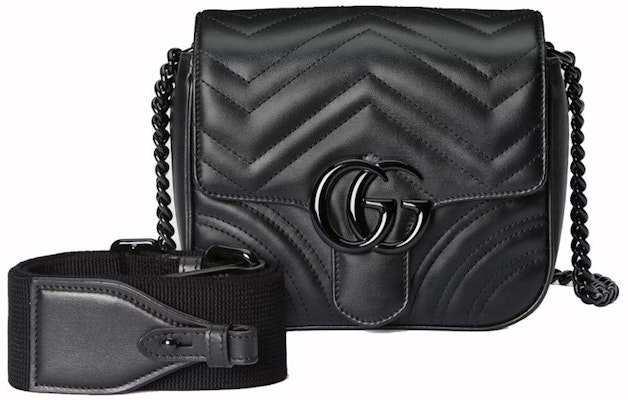 Gucci GG Marmont Matelasse Shoulder Bag Black Buy Gucci GG Marmont Matelasse Shoulder Bag Black