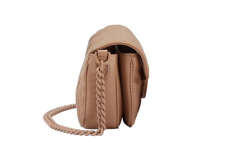 Order Beg Gucci GG Marmont Matelasse Bahu Merah Jambu Mawar