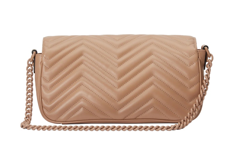 Lookbook Beg Gucci GG Marmont Matelasse Bahu Merah Jambu Mawar