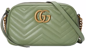 Gucci GG Marmont Matelasse Shoulder Bag Sage Green Gucci GG Marmont Matelasse Shoulder Bag Sage Green