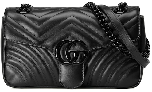 Gucci GG Marmont Matelasse Beg Bahu Kecil Hitam/Hitam Buy Gucci GG Marmont Matelasse Beg Bahu Kecil Hitam/Hitam