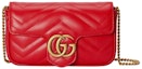 Buy Gucci GG Marmont Matelasse Super Mini Bag Red