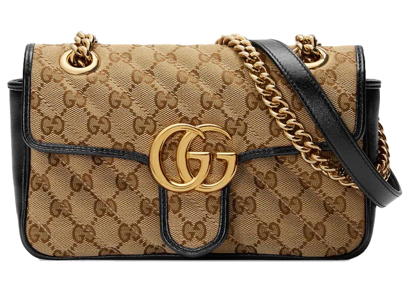 Gucci GG Marmont Mini Bag Beige/Ebony