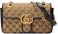 Gucci GG Marmont Mini Bag Beige/Ebony