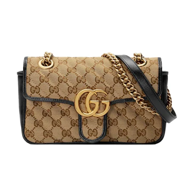 Gucci GG Marmont Mini Bag Beige/Ebony