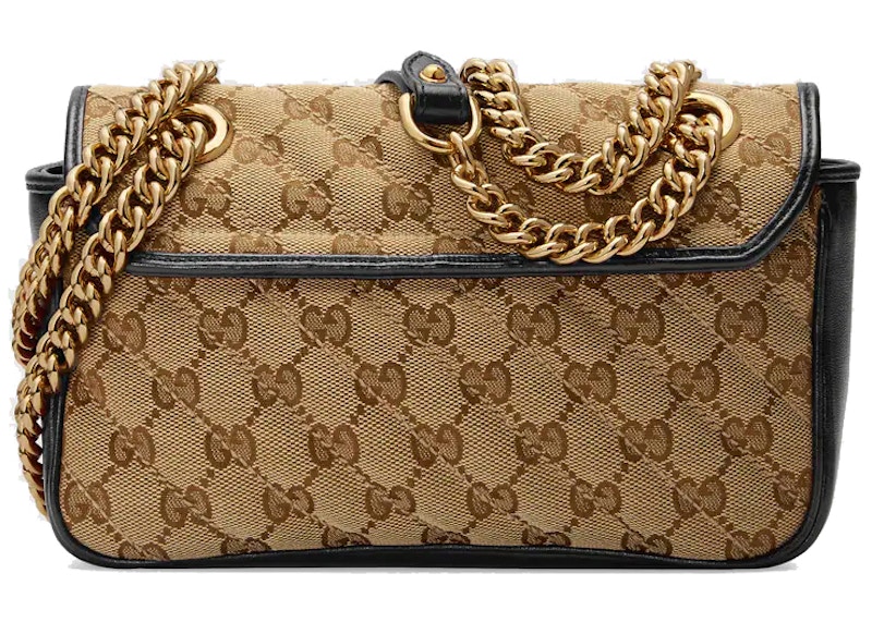 Order Beg Gucci GG Marmont Mini Beige/Ebony