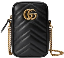 Gucci GG Marmont Mini Bag Black Gucci GG Marmont Mini Bag Black