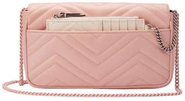 Bolso Mini Gucci GG Marmont Rosa Claro Order Bolso Mini Gucci GG Marmont Rosa Claro
