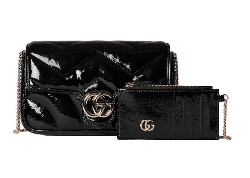 Gucci GG Marmont Mini Bag with Card Case Black