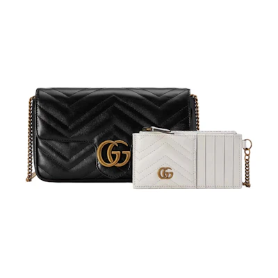 Gucci GG Marmont Mini Shoulder Bag Black