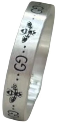 GUCCI GG Marmont Cincin Perak 925 Lebah Ukir Unisex Pasangan Perak. 729898J84000728 Lookbook GUCCI GG Marmont Cincin Perak 925 Lebah Ukir Unisex Pasangan Perak. 729898J84000728