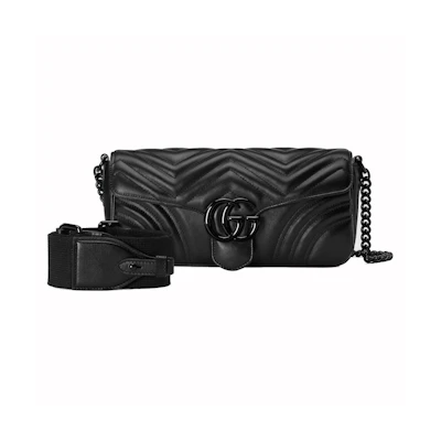 Gucci GG Marmont Shoulder Bag Black/Black-tone