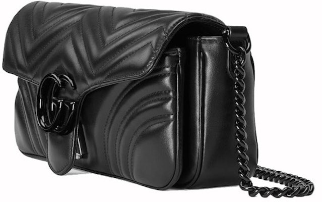 Gucci GG Marmont Shoulder Bag Black/Black-tone Order Gucci GG Marmont Shoulder Bag Black/Black-tone