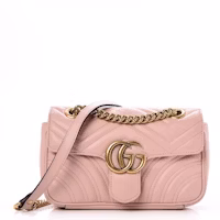 Gucci GG Marmont Shoulder Bag Matelasse Mini Light Pink Gucci GG Marmont Shoulder Bag Matelasse Mini Light Pink