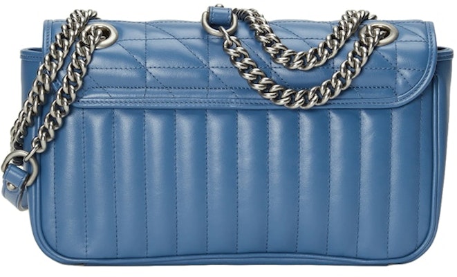 古驰 GG Marmont 小号蓝色绗缝包 Order 古驰 GG Marmont 小号蓝色绗缝包