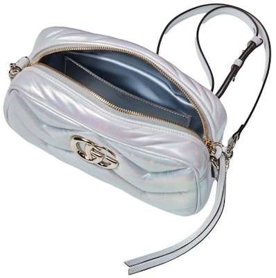 Gucci GG Marmont Small Camera Shoulder Bag Green Iridescent Order Gucci GG Marmont Small Camera Shoulder Bag Green Iridescent