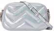 Lookbook Gucci GG Marmont Small Camera Shoulder Bag Green Iridescent