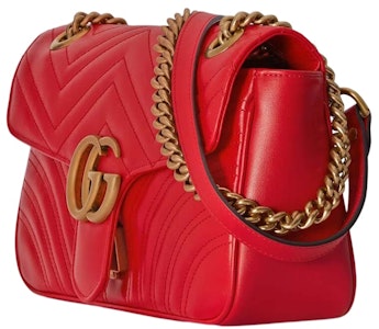 Gucci GG Marmont小號紅色單肩包 Order Gucci GG Marmont小號紅色單肩包