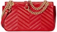 Lookbook Gucci GG Marmont Small Shoulder Bag Red