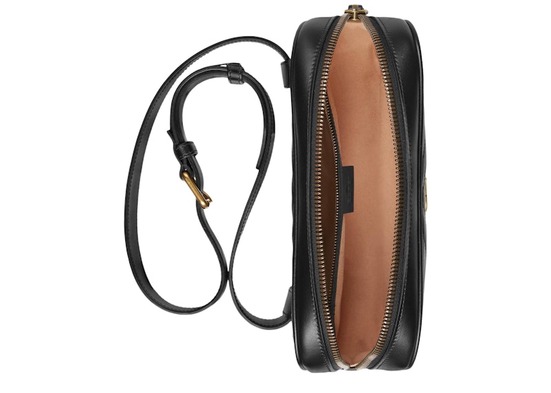 Gucci GG Marmont Square Belt Bag Matelasse Black 圖 3