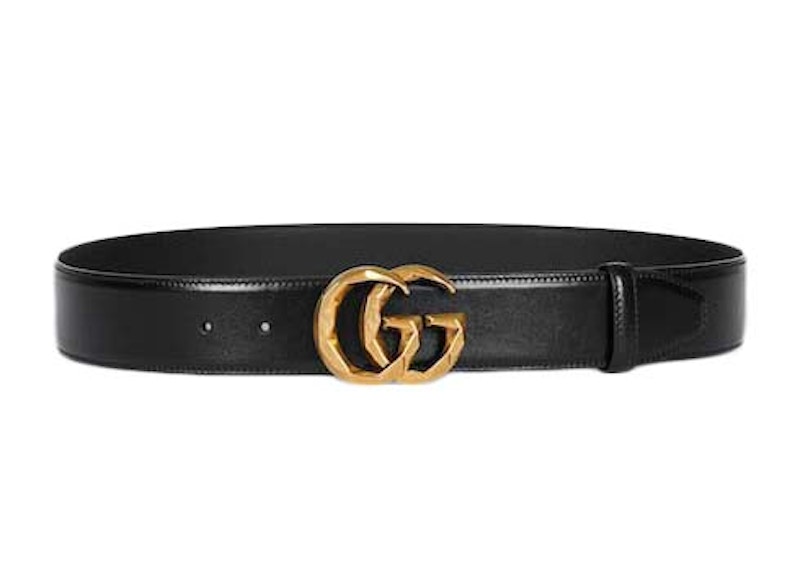 Gucci GG Marmont Wide Belt Black