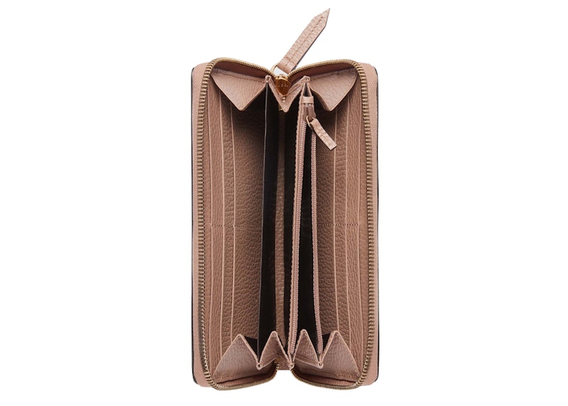 Gucci GG Marmont Zip Around Wallet Beige/Dusty Pink 圖 2
