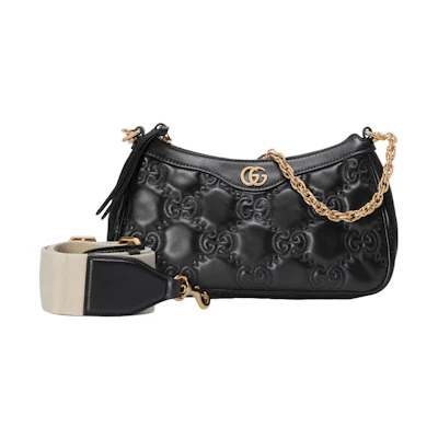 Gucci GG Matelassé Handbag Black