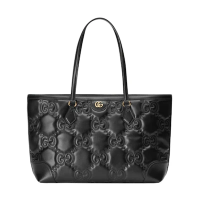 Gucci GG Matelassé Medium Tote Black