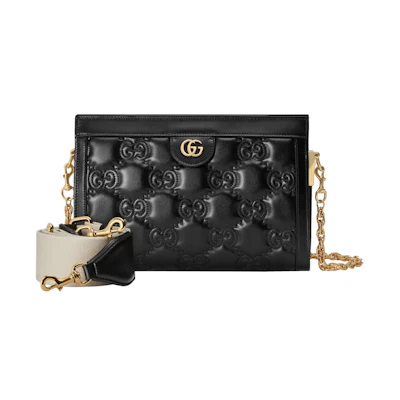 Gucci GG Matelassé Small Bag Black