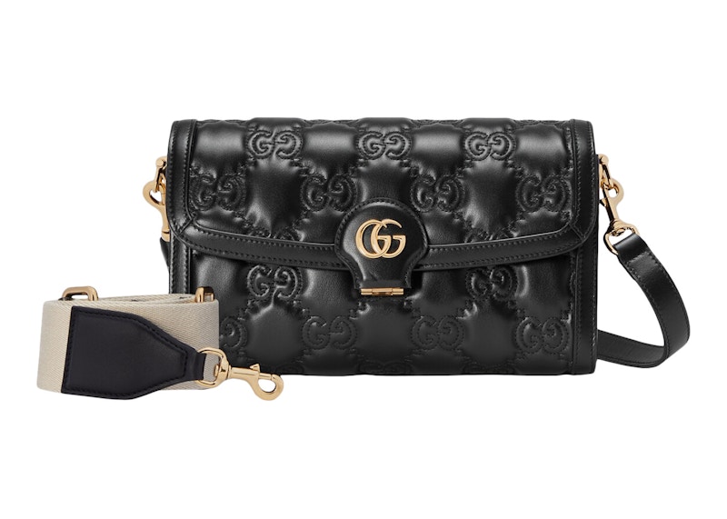 Gucci GG Matelasse Bag Small Quilted Black