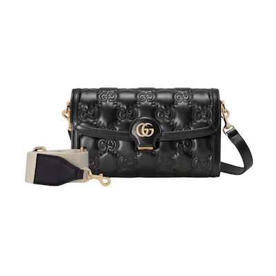 Gucci GG Matelasse Bag Small Quilted Black