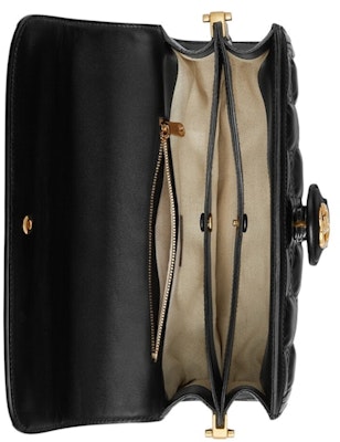 Gucci GG Matelasse Bag Small Quilted Black Lookbook Gucci GG Matelasse Bag Small Quilted Black
