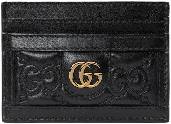 Gucci GG Matelasse Card Case Black Buy Gucci GG Matelasse Card Case Black