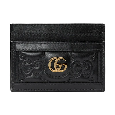 Gucci GG Matelasse Card Case Black