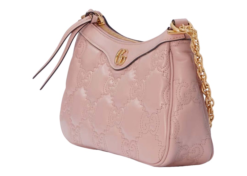 Order Gucci GG 巧克力粉色緹花手袋