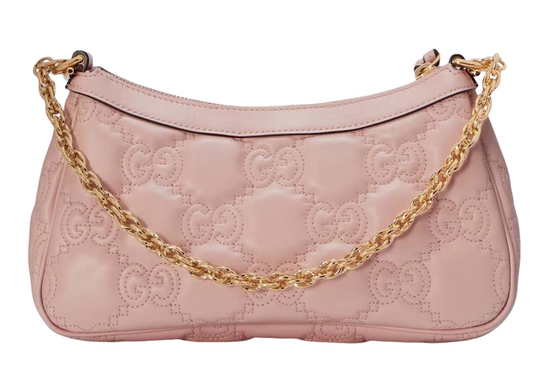 Lookbook Gucci GG 巧克力粉色緹花手袋