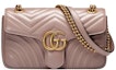 Buy Gucci GG Matelasse Shoulder Bag Mini Dusty Pink