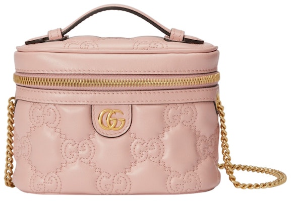 Gucci GG Matelasse Top Handle Bag Mini Quilted Light Pink Buy Gucci GG Matelasse Top Handle Bag Mini Quilted Light Pink