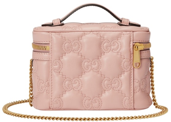 Gucci GG Matelasse Top Handle Bag Mini Quilted Light Pink Order Gucci GG Matelasse Top Handle Bag Mini Quilted Light Pink